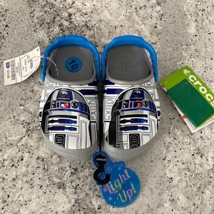 Star Wars kids crocs size 10